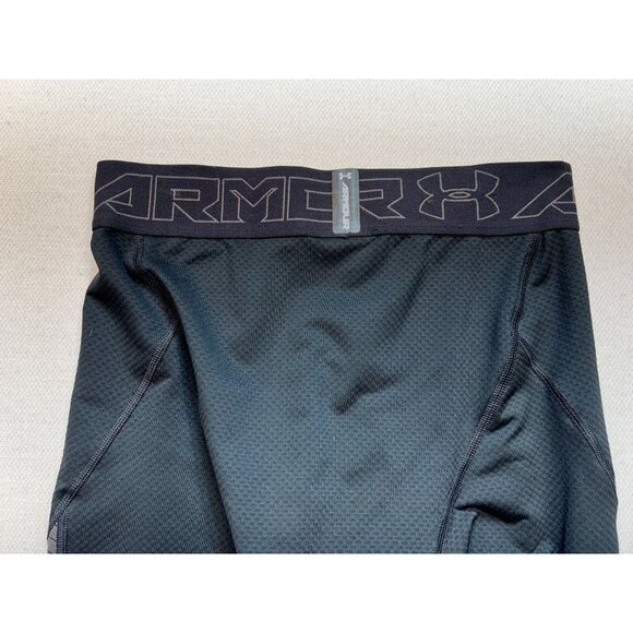 Under Armour Womens Compression Tight Pant Stretch Size M black Workout - Picture 7 of 9